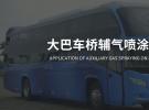 冠品涂装-大巴车桥手动辅气喷涂应用