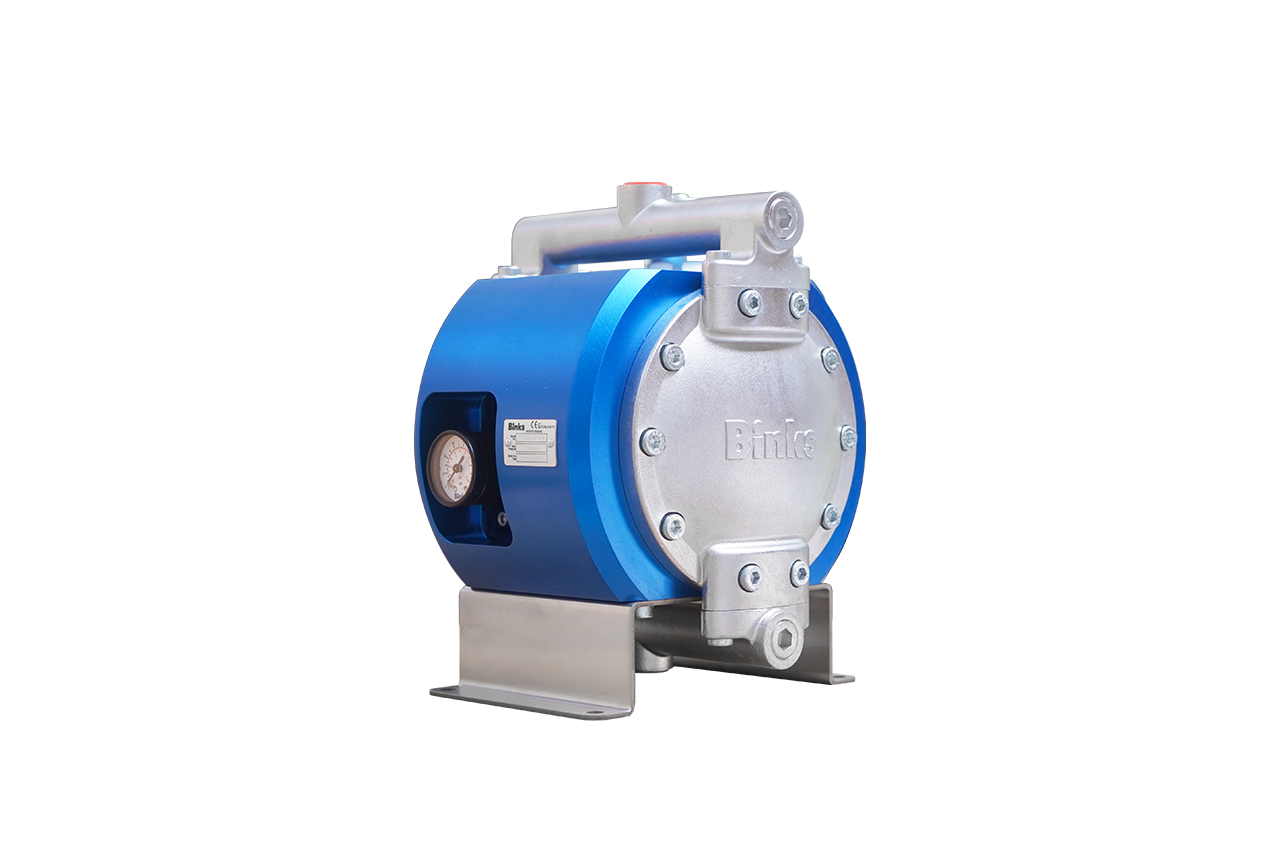 美国Binks必可思 升级新款DX200-3PSN气动双隔膜泵3:1喷漆供给泵水性增压泵
